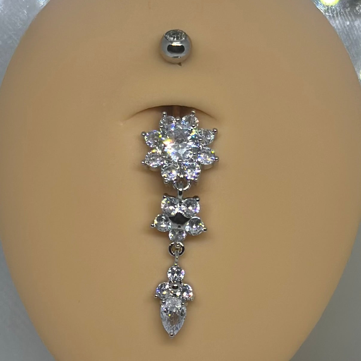 #001 Dangling Belly Button Ring