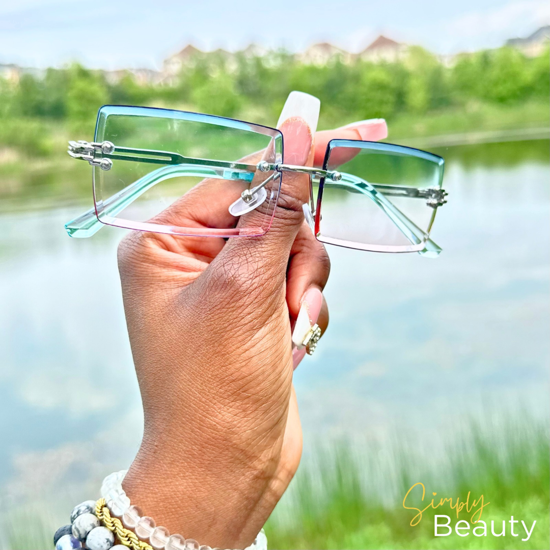 Small Rectangular Frame Sunglasses