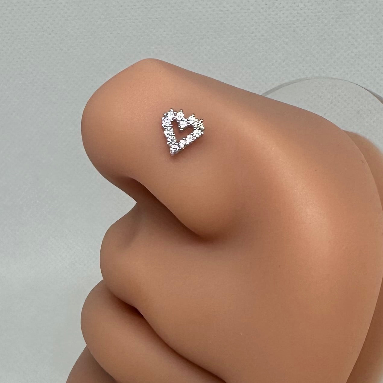 Heart Nose Ring