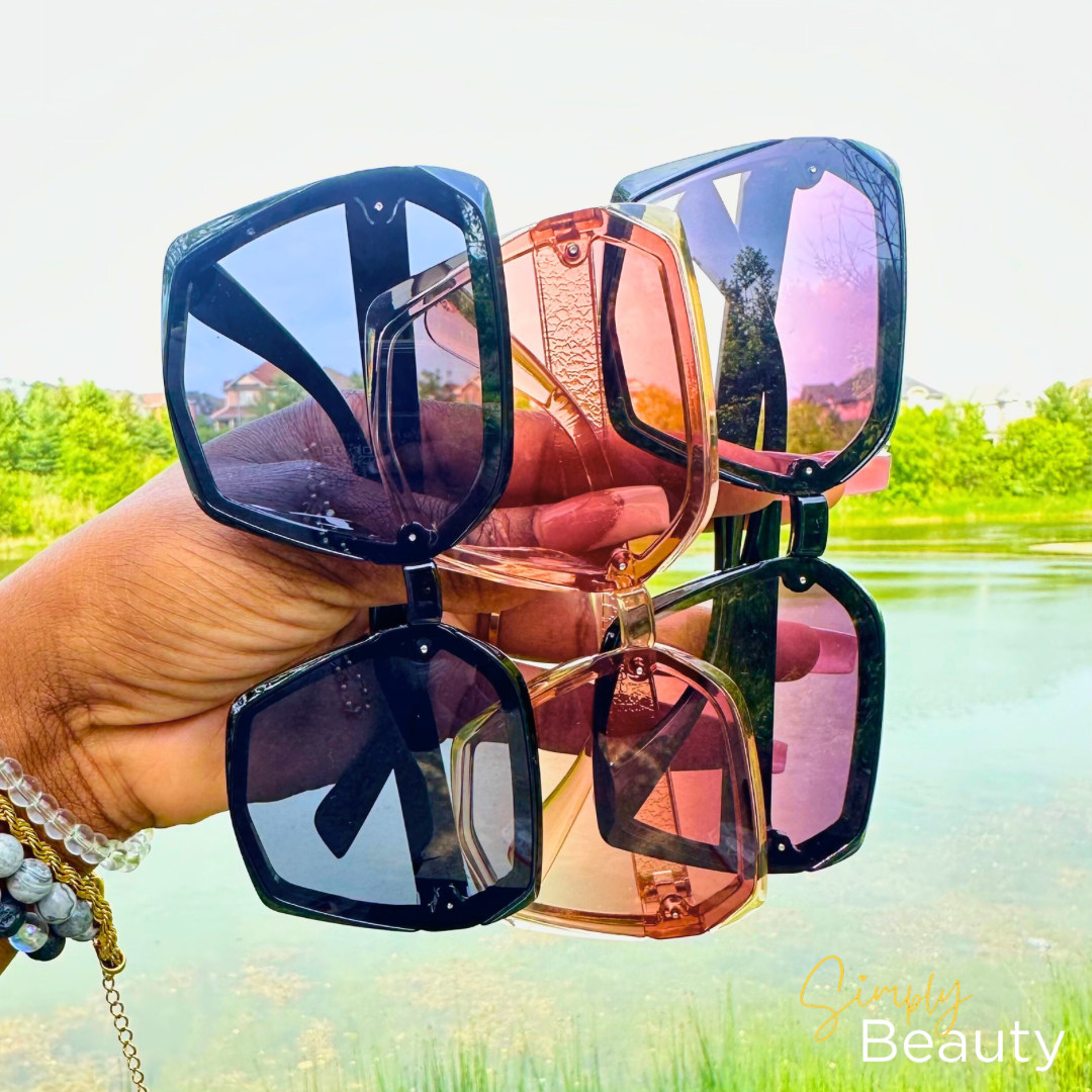 Rounded Frame Sunglasses