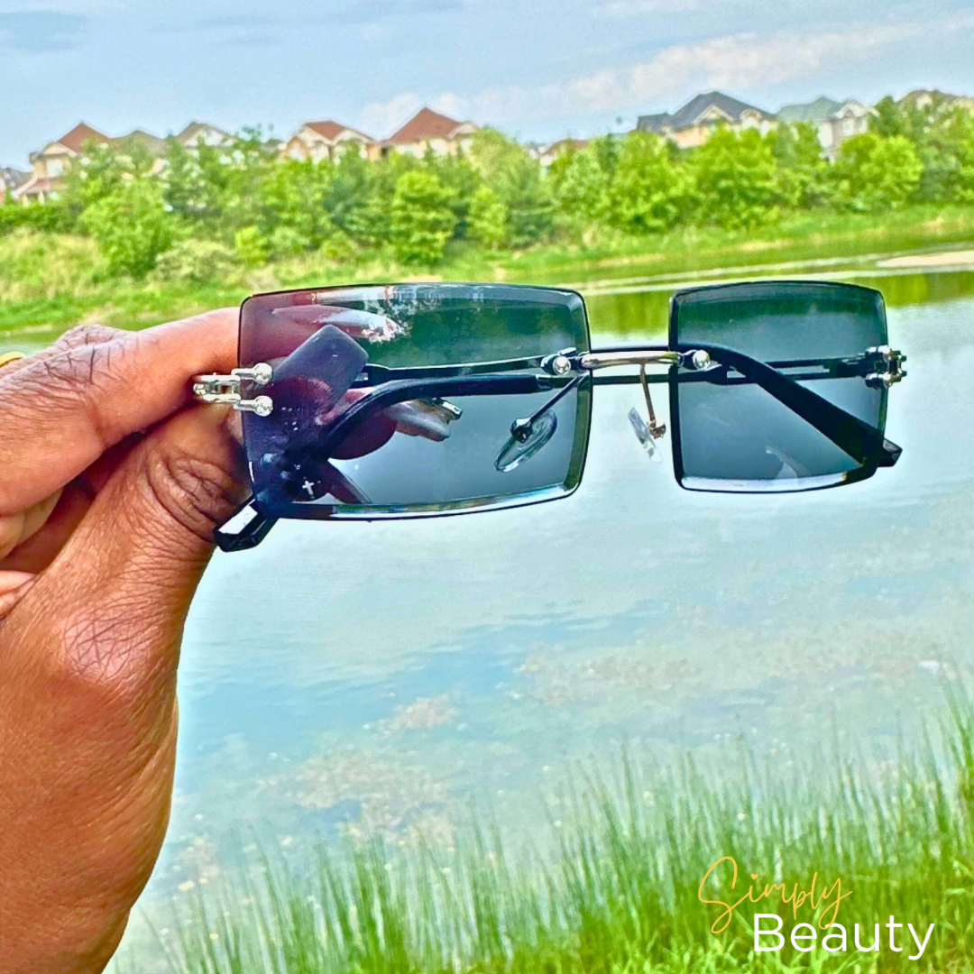 Small Rectangular Frame Sunglasses
