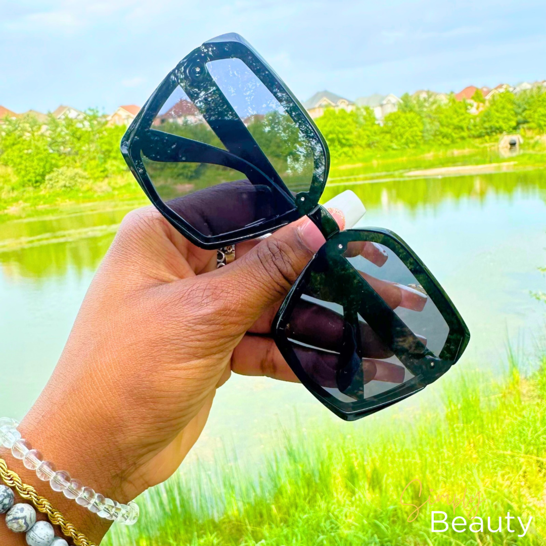 Rounded Frame Sunglasses