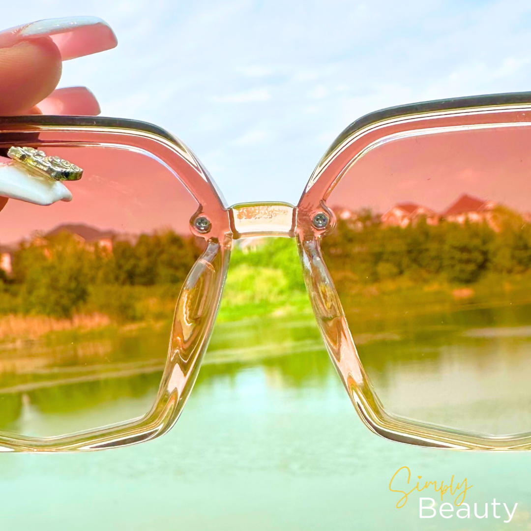 Rounded Frame Sunglasses