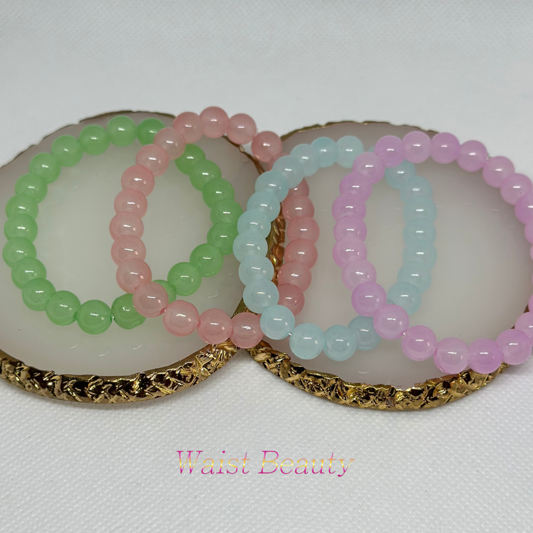 Coloured Beaded Bracelet (1pc)