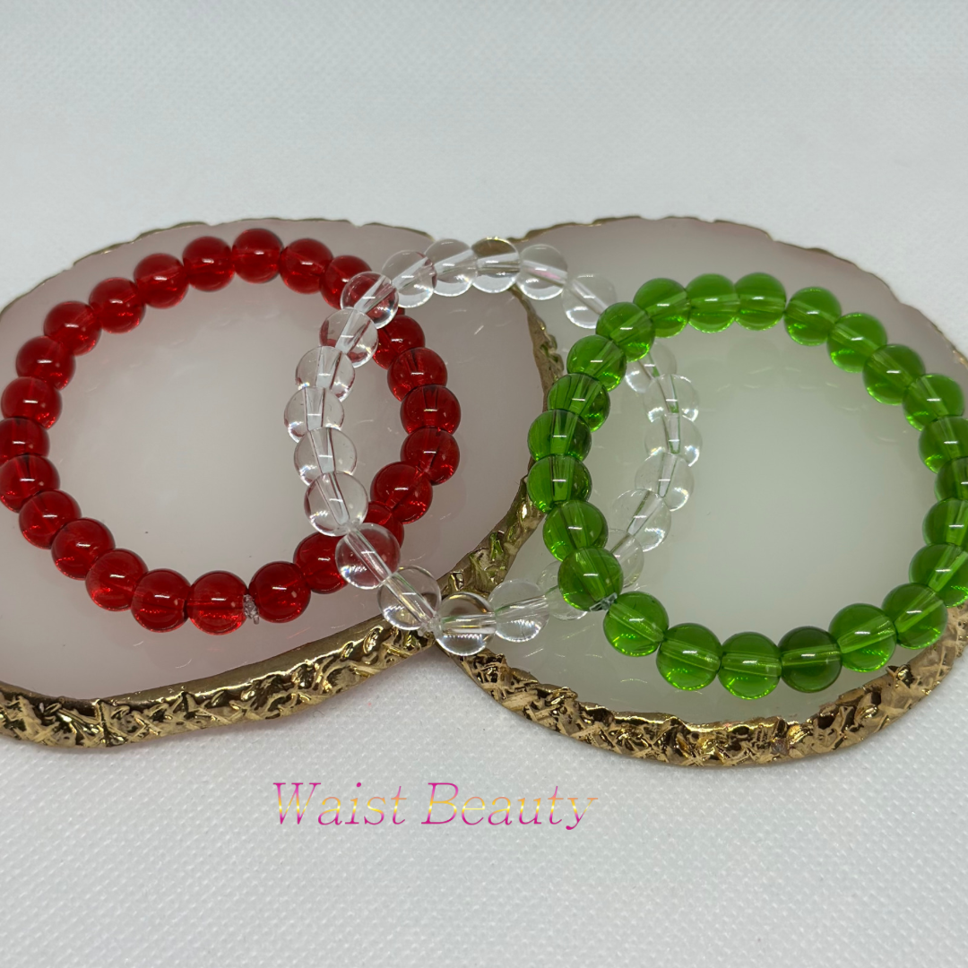 Coloured Beaded Bracelet (1pc)