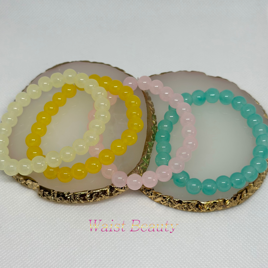 Coloured Beaded Bracelet (1pc)