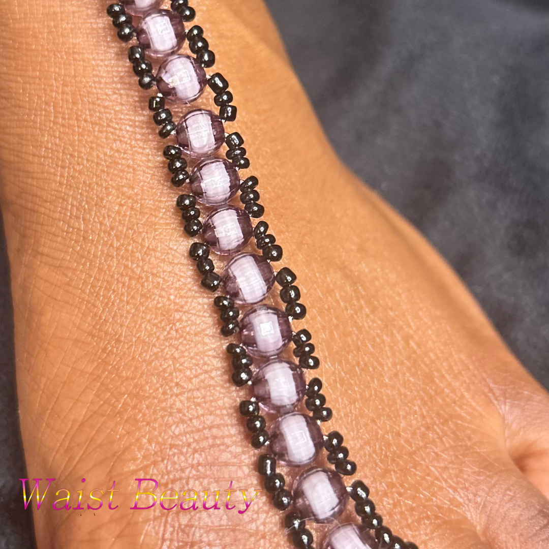 Grape-juice Toe-Anklet