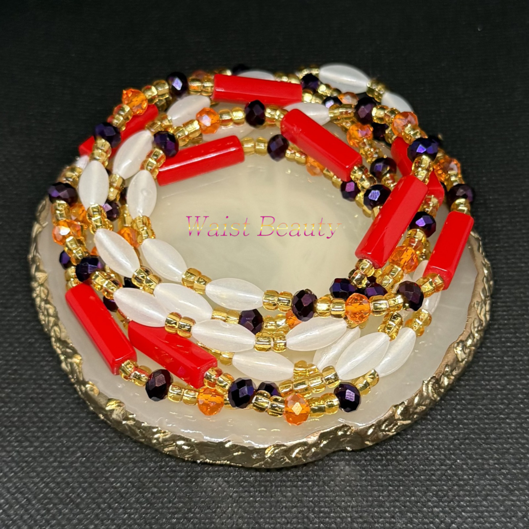 Waist beauty tie-on waist bead
