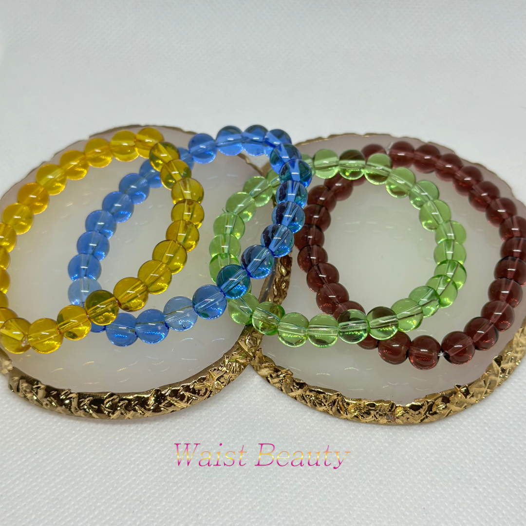 Coloured Beaded Bracelet (1pc)