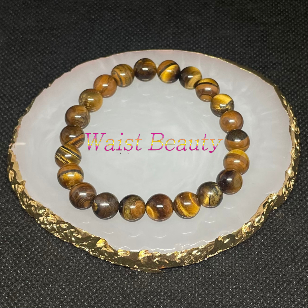 Elastic Tigers Eye Bracelet