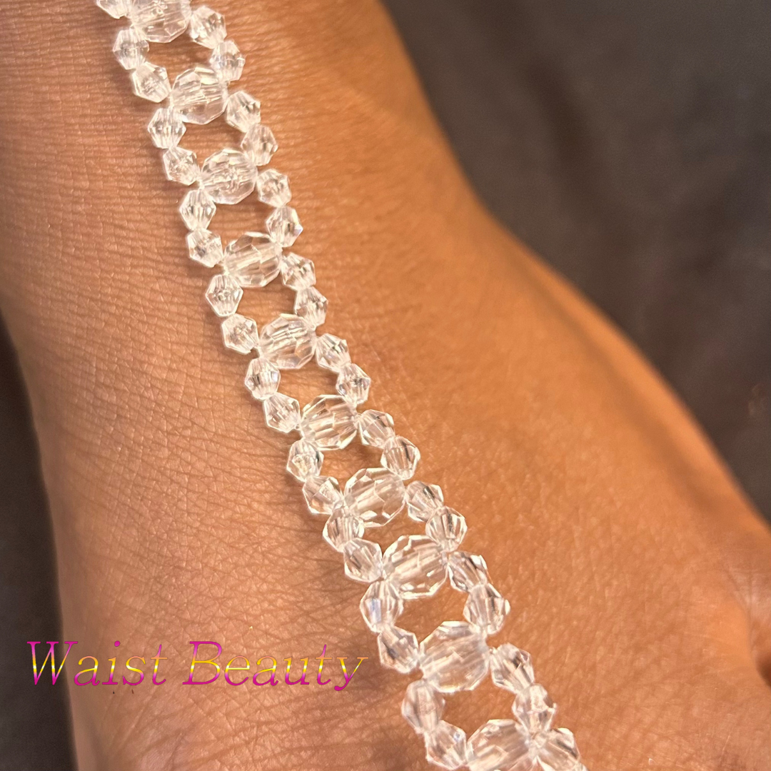 Clear Crystal Toe-Anklet